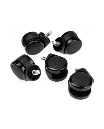Noblechairs Kółka do podłóg twardych V2 - 60mm NBLACWHL002 nr 2