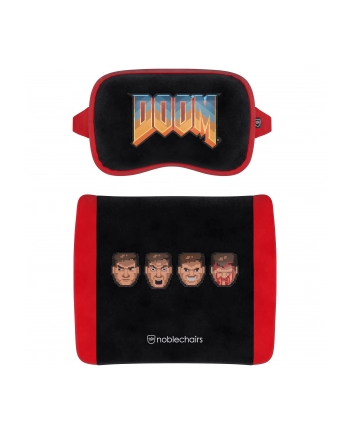 Noblechairs Zestaw poduszek z pianki Memory Foam - DOOM Retro Edition NBLSPPST030 nr 2
