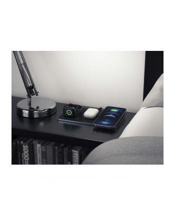 SATECHI Trio Wireless Charging Pad Czarny (STX3TWCPM)