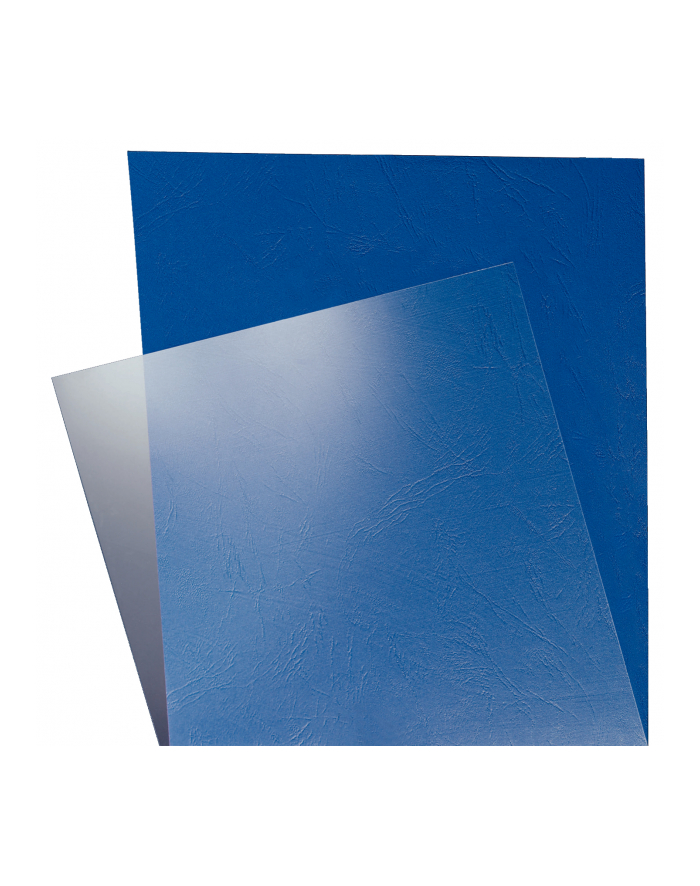 Leitz Okładki Do Oprawy Grzbietowej Lub Wsuwanej Przezroczyste 250 Mikronów Oprawa Bindowania (33682) główny