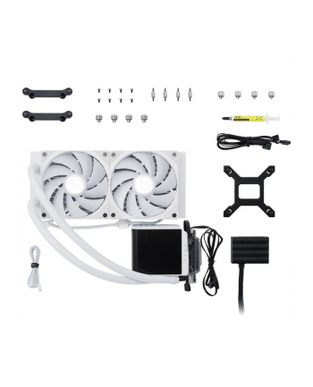 Chłodzenie wodne Tryx Panorama 240mm ARGB White (L-P240A-AS2M-G0W) nr 1
