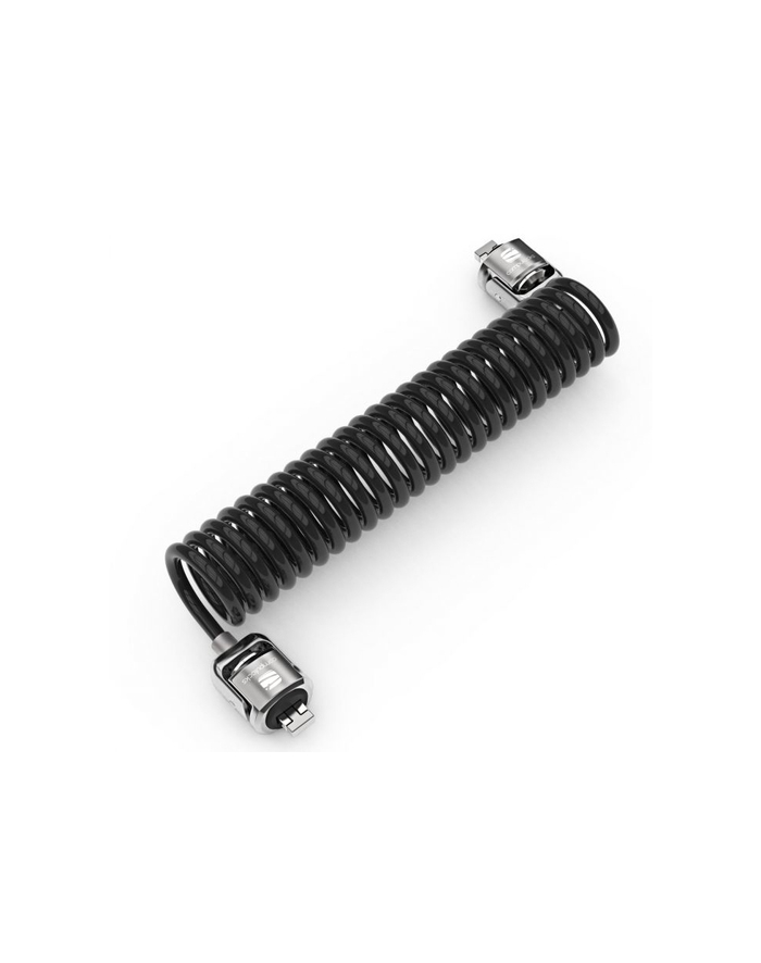 MACLOCKS LINKA ZABEZPIECZAJĄCA DUAL HEAD COILED CABLE KEYED LOCK ZAMEK KLUCZYKOWY (M1-CL02H) główny