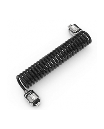 MACLOCKS LINKA ZABEZPIECZAJĄCA DUAL HEAD COILED CABLE KEYED LOCK ZAMEK KLUCZYKOWY (M1-CL02H)