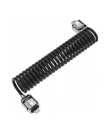 MACLOCKS LINKA ZABEZPIECZAJĄCA DUAL HEAD COILED CABLE KEYED LOCK ZAMEK KLUCZYKOWY (M1-CL02H)