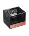 Jonsbo Tk-0 Pc Gehäuse, Mini-Tower, Mini-Itx, Tempered Glass, Holz - Schwarz (TK0BLACK) - nr 3