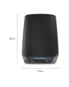 Netgear Orbi 860 Ax6000 Wifi Satellite Black Edition Tri Band (24 Ghz 5 Ghz) Wi Fi 6 (80211Ax) Czarny 4 Wewnętrzne (Rbs860B100Eus) - nr 2