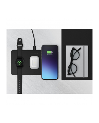 SATECHI Trio Wireless Charging Pad Czarny (STX3TWCPM) nr 2