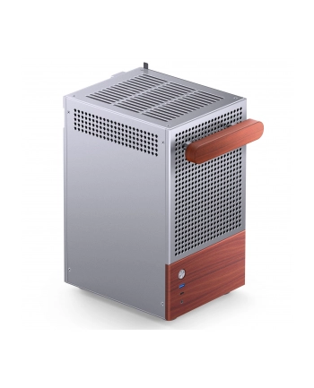 Jonsbo T6 PC Mini-Tower Mini-ITX Tempered Glass Srebrny (T6SILVER)