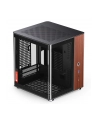 Jonsbo Tk-0 Pc Gehäuse, Mini-Tower, Mini-Itx, Tempered Glass, Holz - Schwarz (TK0BLACK) - nr 7