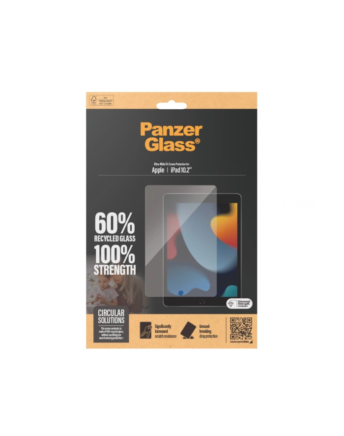 Panzerglass Szkło Hartowane Ultra Wide Fit Do Apple Ipad 10 2 (2841) główny
