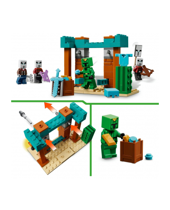 LEGO MINECRAFT Pustynny patrol zlosadni 2126