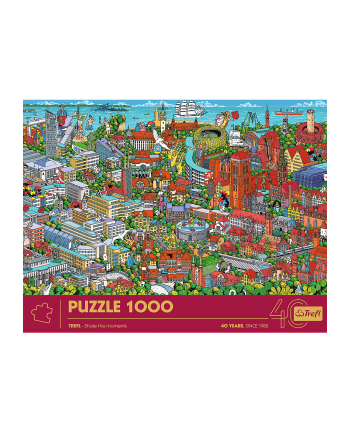 trefl PUZZLE 1000 Jubileusz Trójmiasto 10924