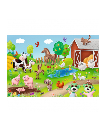 trefl PUZZLE MAXI 24 Bobaski i zwierzęta/KAZSTUDIO 14372