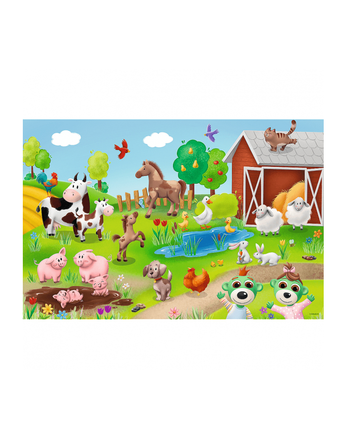 trefl PUZZLE MAXI 24 Bobaski i zwierzęta/KAZSTUDIO 14372 główny