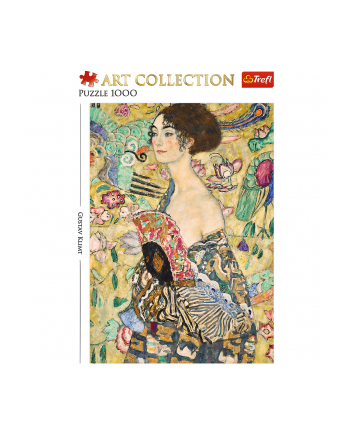 trefl PUZZLE 1000 ArtColl Dama z wachlarzem 10925