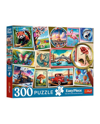 trefl PUZZLE 300 Senior EasyPiece Znaczki pocztowe 23100