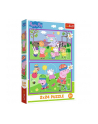 trefl PUZZLE 2x24 Peppa na placu zabaw 34435 - nr 1