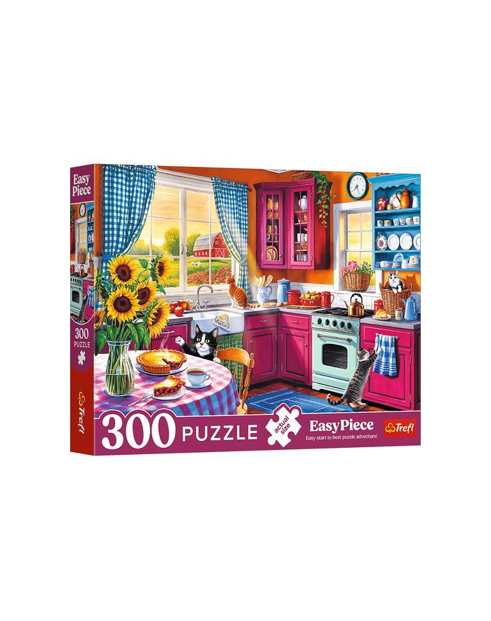 trefl PUZZLE 300 Senior EasyPiece Poranek w kuchni 23102 główny
