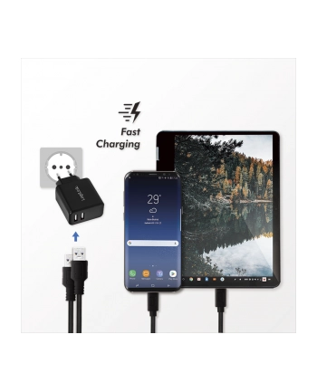 Logilink PA0210 Fast Charging adapter gniazda USB 2 x USB-A 12 W do smartfonów/tabletów/odtwarzaczy MP3-MP4/eBooków/nawigacji itp z zabezpieczen nr 1