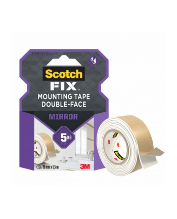 3m Scotch Fix MIrror Doppels. Klebe band 19mmx1,5m biały