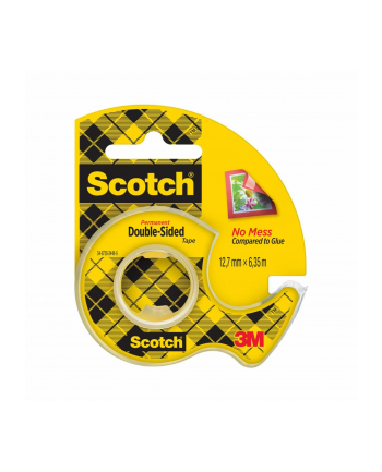 3m Scotch Doppels. Klebeb. + Abroll 12mmx 6,3 136D-MDEU