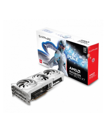 sapphire technology Karta graficzna Radeon RX 9070 XT PURE 16GB OC GDDR6 256bit 2DP/2HDMI