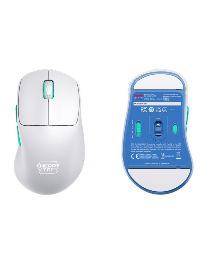 Cherry Xtrfy M64 Biały (CXM64WWHITE) główny