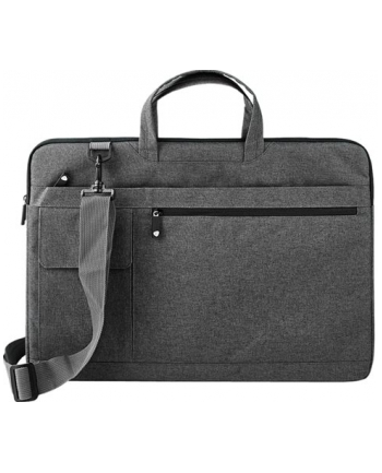 Nedis torba na laptop 45,7 cm (18'') Antracyt Czarny (NBBG17150BK) nr 1