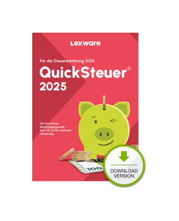 Lexware Program ESD  QuickSteuer 2025 (68102016)