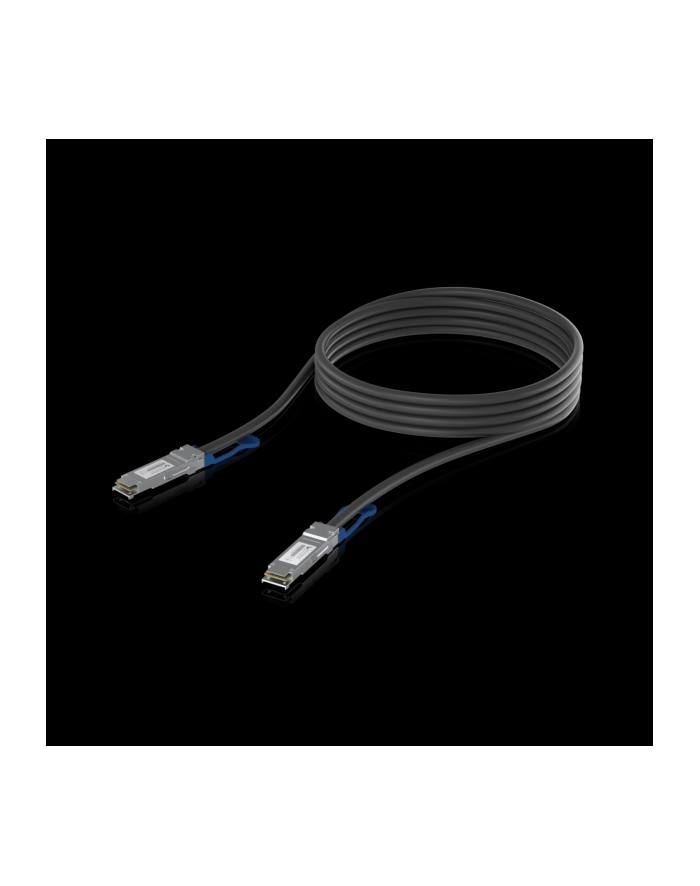 Ubiquiti UACC-DAC-QSFP28-1M kabel InfiniBand / światłowodowy Czarny główny