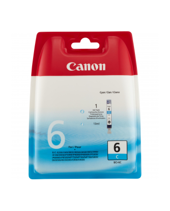 Tusz Canon BCI6C CYAN (BJC 8200,S800) nr 1