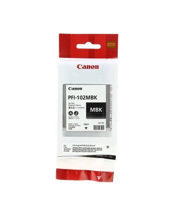 Tusz Canon PFI-102, Matt Black (PG)