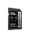 Lexar SDXC 256GB Professional SILVER Plus UHS-I U3 A2 4K V30 - nr 7