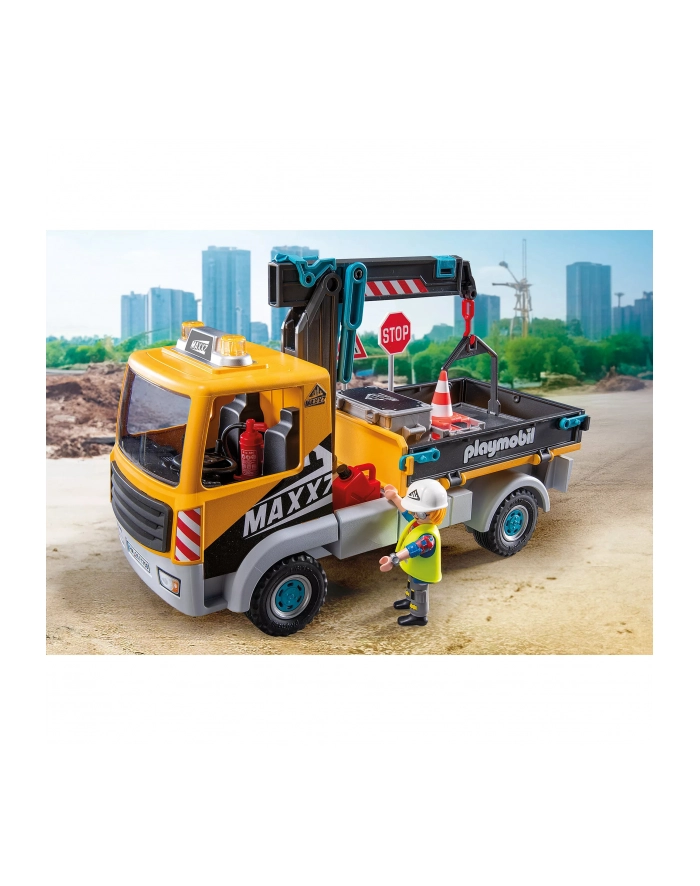 Playmobil Action Heroes 71750 Ciężarówka budowlana z dźwigiem główny