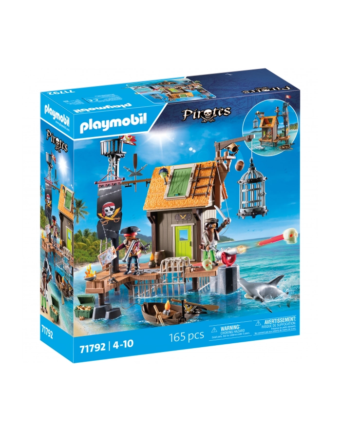 Playmobil Pirates 71792 Piracki port z więzieniem główny