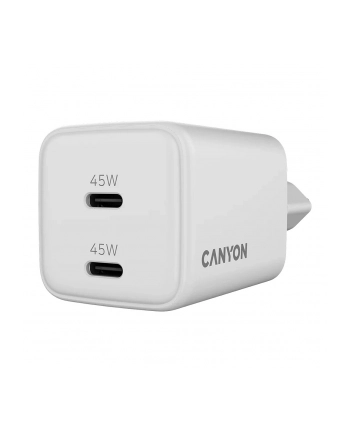 Canyon CU45CC GaN 45W 2xPD EU Biała