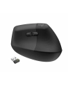 logitech Mysz Lift dla Biznesu Grafitowa  910-006494 - nr 2