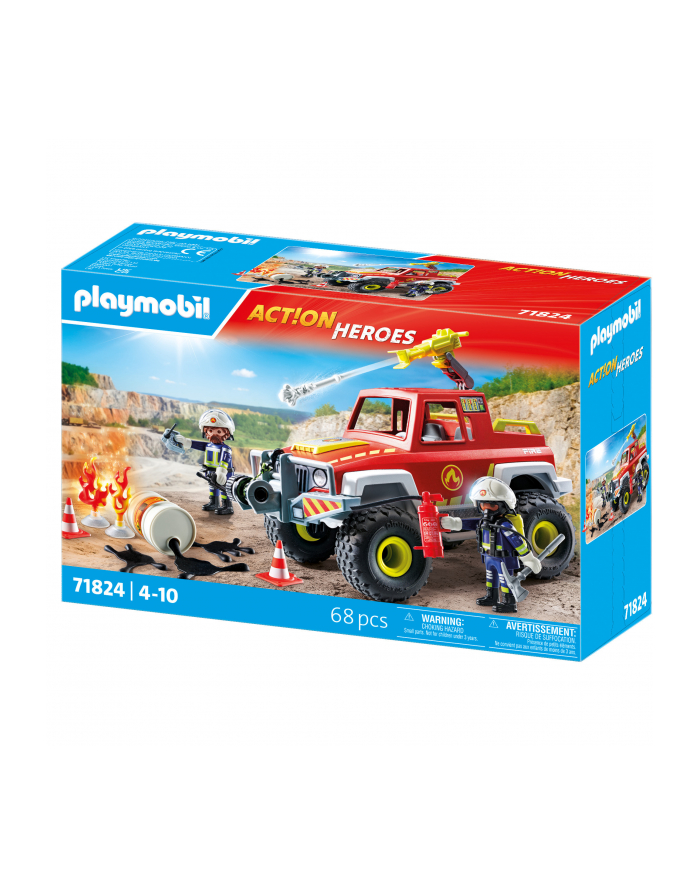 Playmobil Action Heroes 71824 Wóz strażacki główny