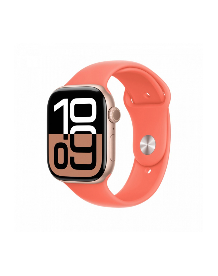 apple Pasek sportowy w kolorze mandarynkowym do koperty 46 mm - rozmiar S/M główny