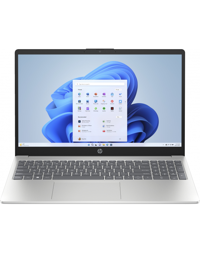 HP 15-fc0029nw - Ryzen 5 7520U | 15,6''-FHD | 16GB | 512GB | Win11Home | Srebrny główny