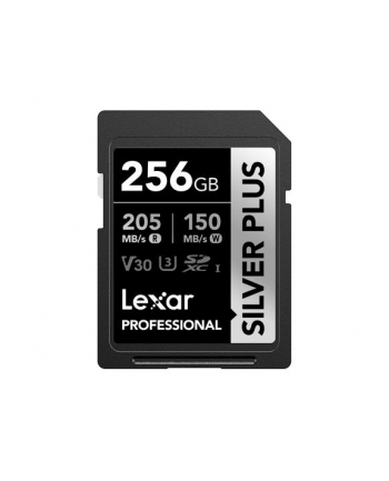 Lexar SDXC 256GB Professional SILVER Plus UHS-I U3 A2 4K V30 nr 1
