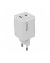 Canyon CU45CC GaN 45W 2xPD EU Biała - nr 1