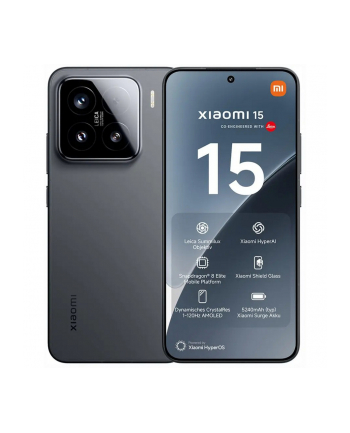 Xiaomi 15 12/256 GB Czarny