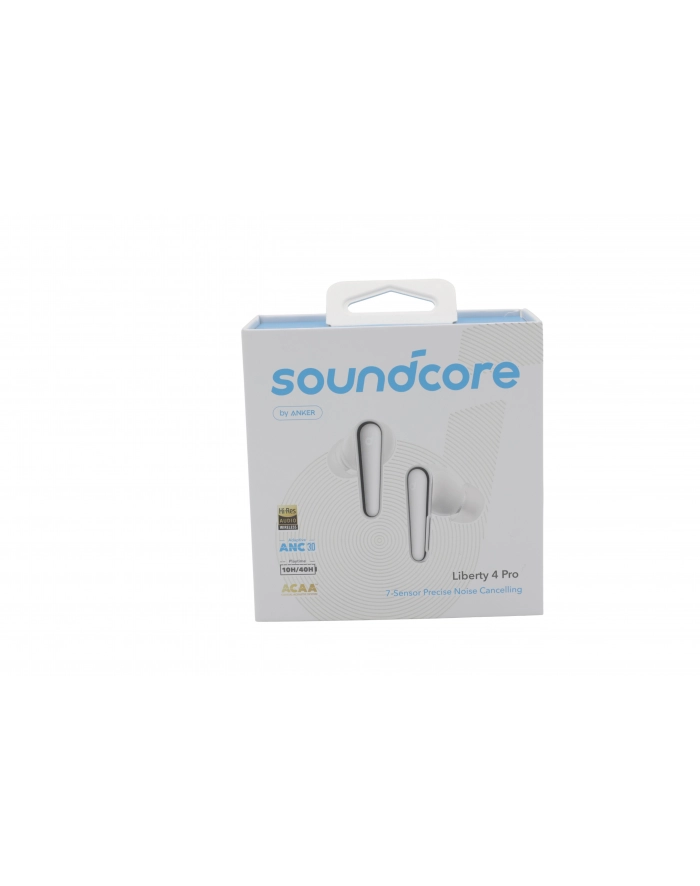 Słuchawki bezprzewodowe Soundcore Liberty 4 Pro Biały główny