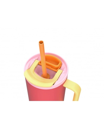 Kambukka Rio Tumbler Pink Papaya 950ml czerwony nr 2