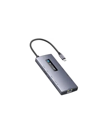 Blitzwolf 10w1 HUB BW-NEW TH8 | USB 3.0 x3 | USB-C x2 | PD 100W | HDMI | RJ45