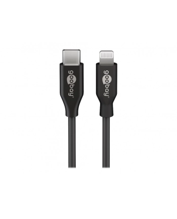 GOOBAY KABEL USB-C - APPLE LIGHTNING PLUG 8-PIN GOOBAY CZARNY 1M  () nr 2