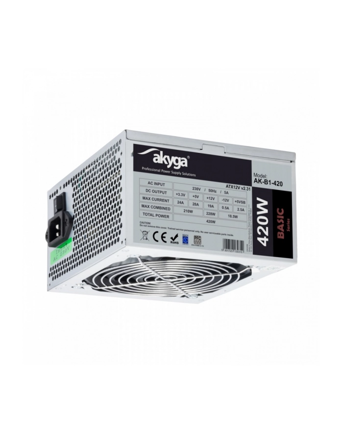 akyga Zasilacz ATX AK-B1-420 420W główny