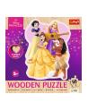 Puzzle drewniane 50el konturowe Urocze Księżniczki. Princess 20257 Trefl - nr 3