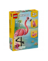 LEGO Creator 3w1 31170 Dzikie zwierzęta: różowy flaming - nr 11